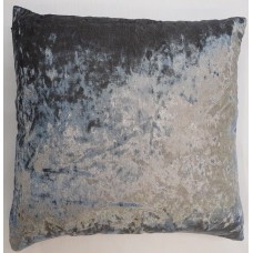 SILVER SHIMMERING SOFT CRUSHED VELVET 18" CUSHION COVER £4.99 EACH FREE POSTAGE   222420461336